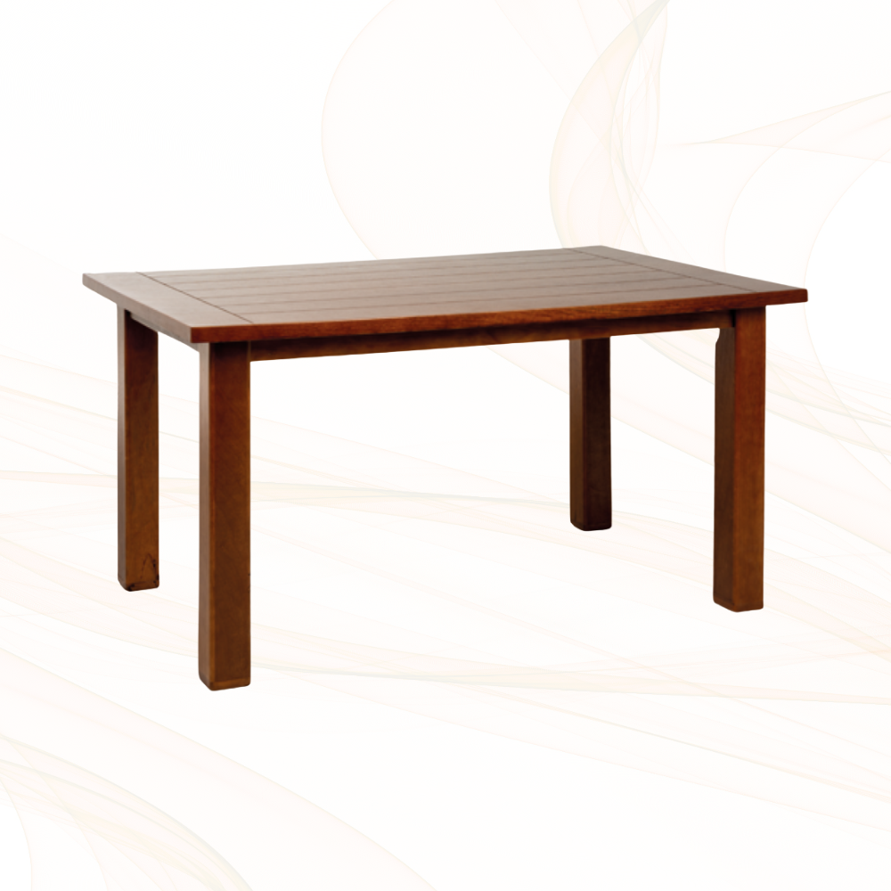 Comedor San Marcos 6 Sillas Nogal Claro Contemporáneo