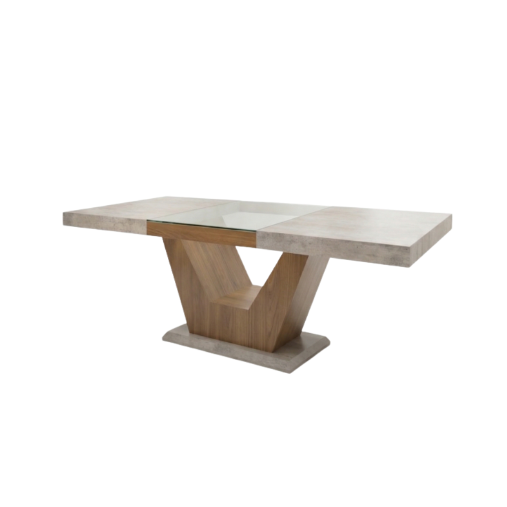 Antecomedor Minimalista Monaco 8 Sillas Color Gris 1000001638