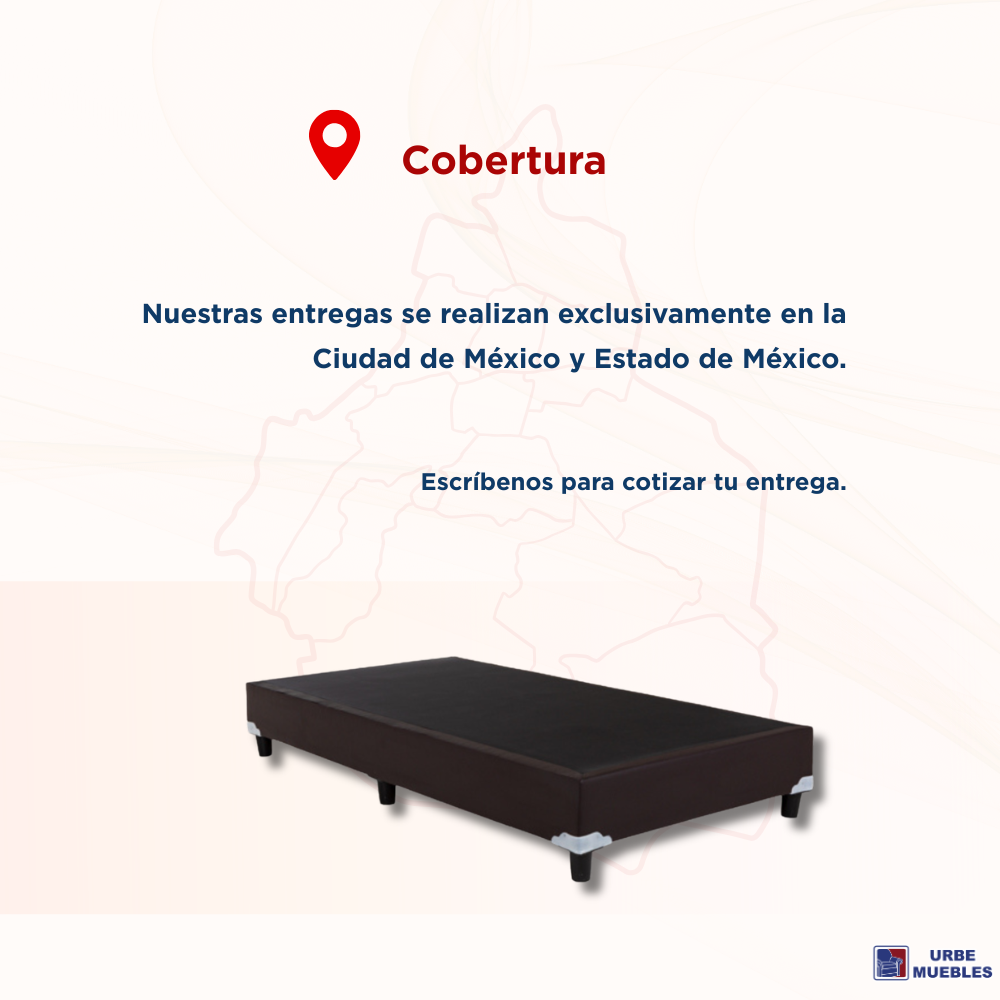 Base Para Colchón Individual Slim Color Chocolate 1000002161