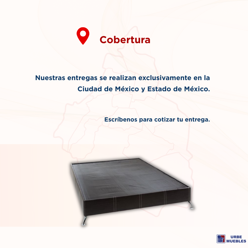 Base para Colchón Matrimonial Tapizado Tactopiel 1000002354
