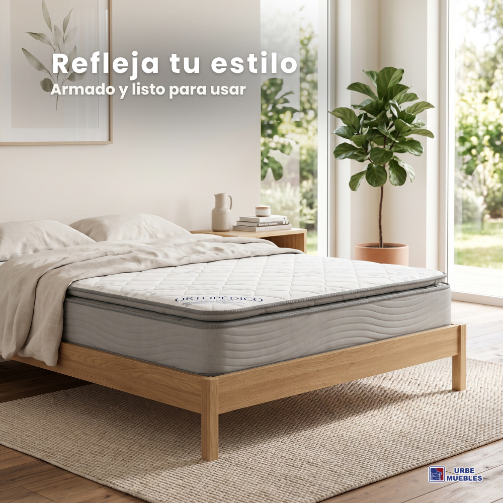 Colchón Restonic Siesta Individual Ortopedico Confort