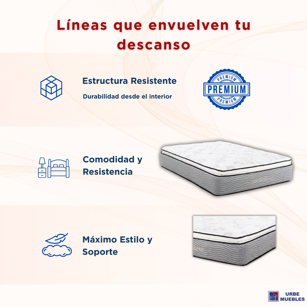 Colchón Restonic Matrimonial Yard Confort 1000003336