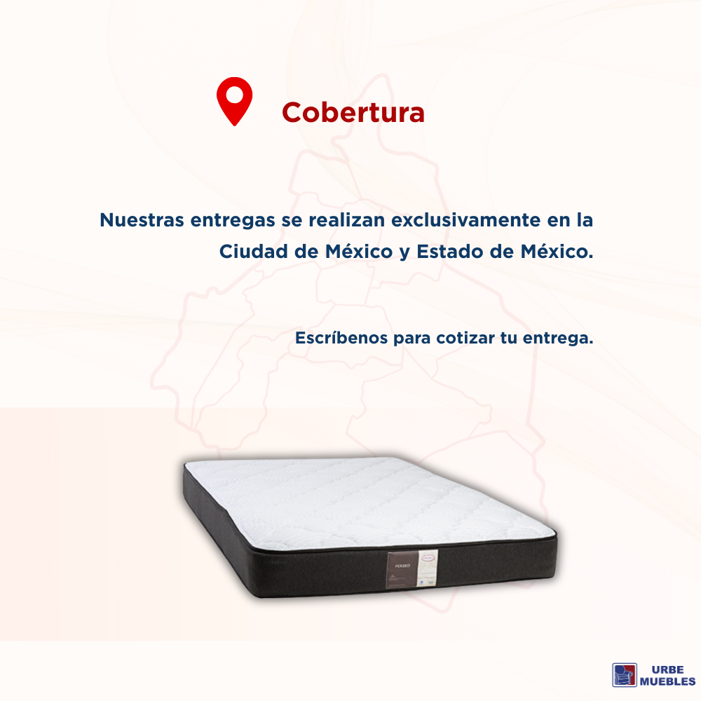 Colchón America Matrimonial Modelo A confort Color Blanco 1000003345