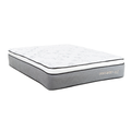 Colchón Restonic Queen Size Yard Confort Color Blanco 1000003435