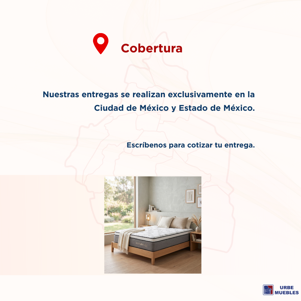 Colchón Restonic Queen Size Yard Confort Color Blanco 1000003435