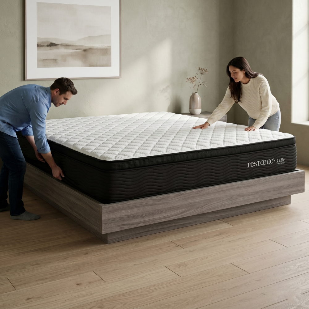 Colchón Restonic Hilss King Size Ortopedico Confort 1000003525
