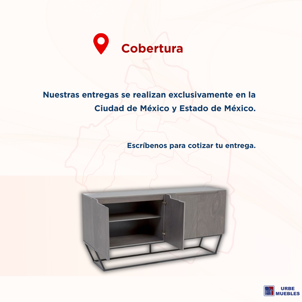 Buffet Organizador Salotti 4 puertas Color Café 1000004806