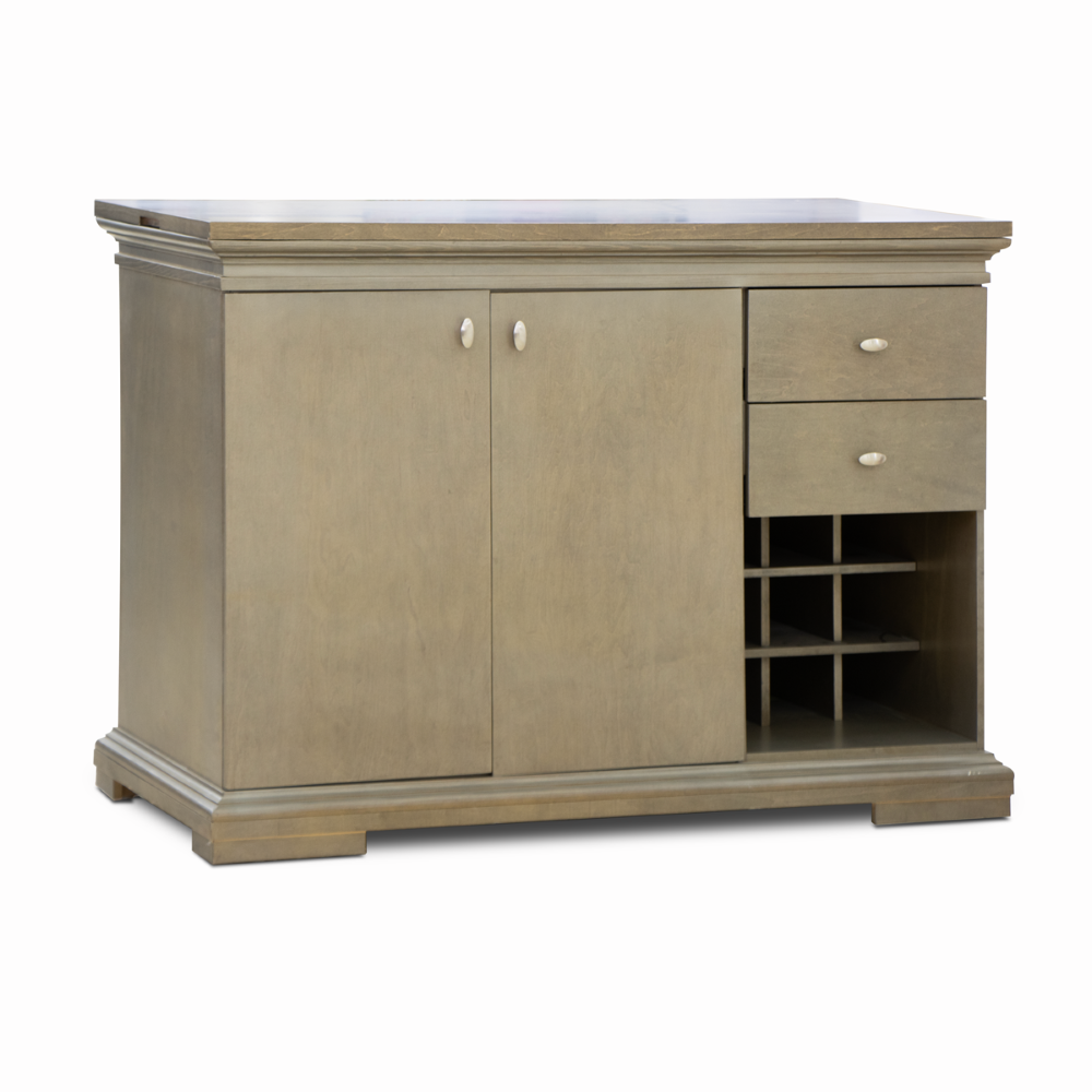 Buffete Organizador Lyon con Cava – Color Gris Encino 1000004857