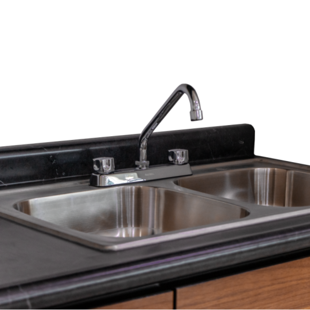Cocina Integral 2.40m Catalina 5 Piezas con Tarja Color Nogal 1000005642