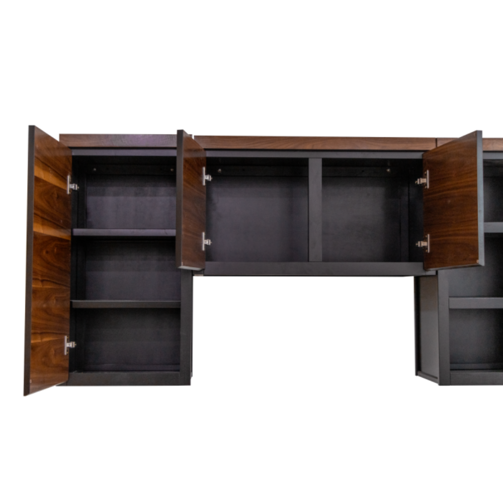 Cocina Integral 2.40m Catalina 5 Piezas con Tarja Color Nogal 1000005642