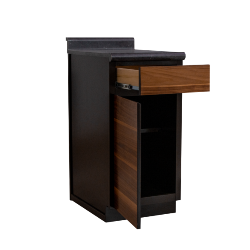 Cocina Integral 2.40m Catalina 5 Piezas con Tarja Color Nogal 1000005642