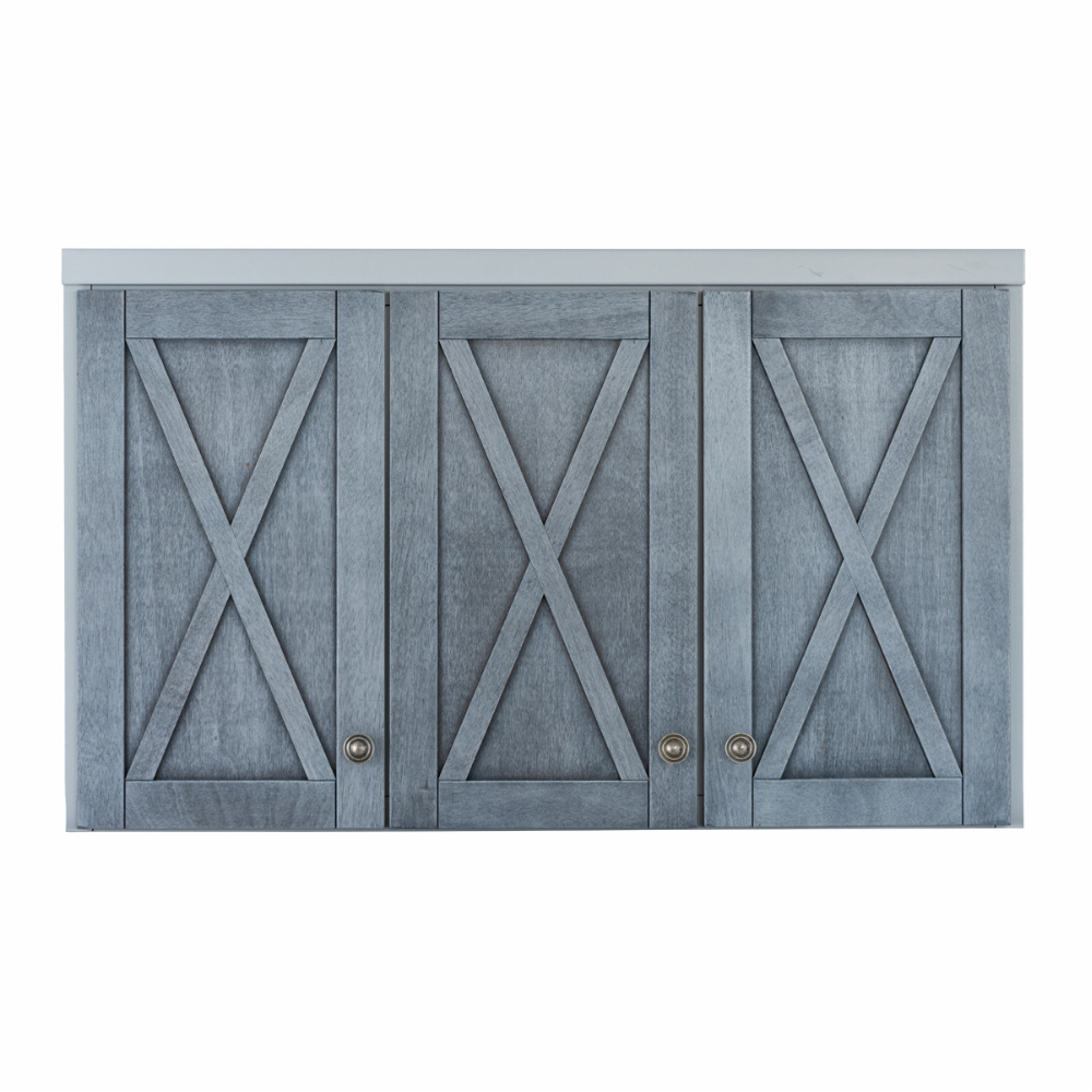 Cocina Integral Urbana 2.43m con Alacenas Color Gris 1000005849