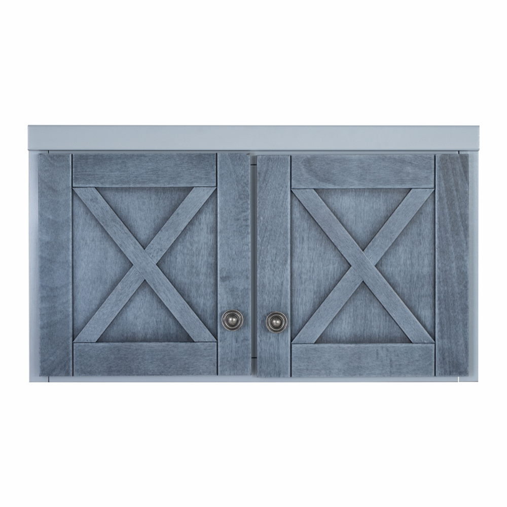 Cocina Integral Urbana 2.43m con Alacenas Color Gris 1000005849