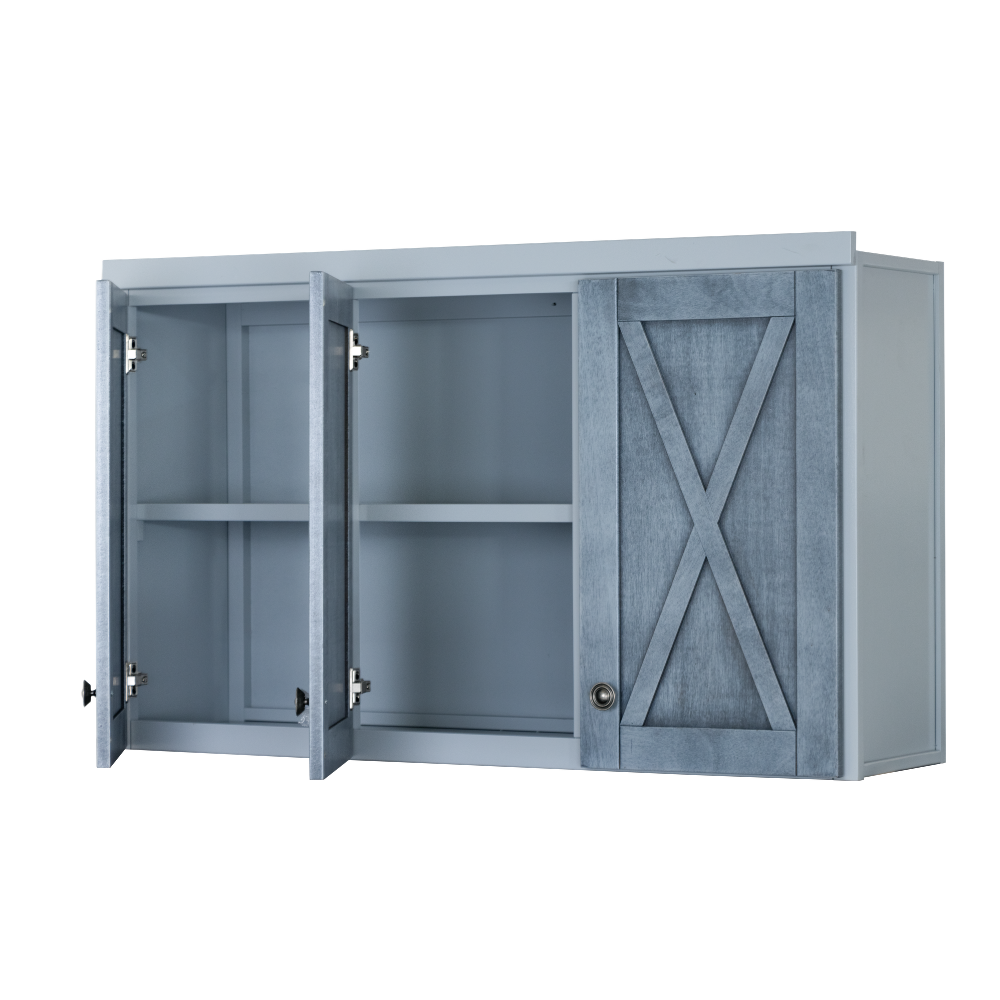 Cocina Integral Urbana 2.43m con Alacenas Color Gris 1000005849