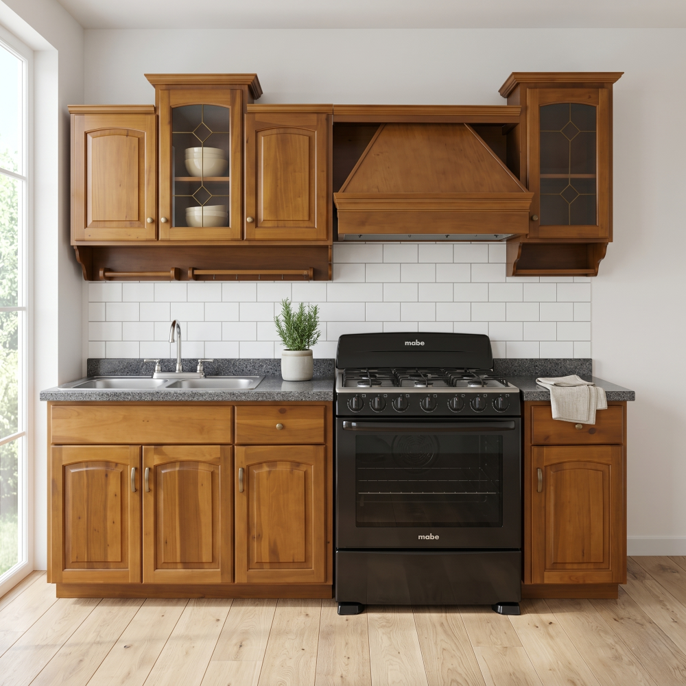 Cocina Integral Madrid 2.40 Mts 5 Piezas Clásica 1000005885