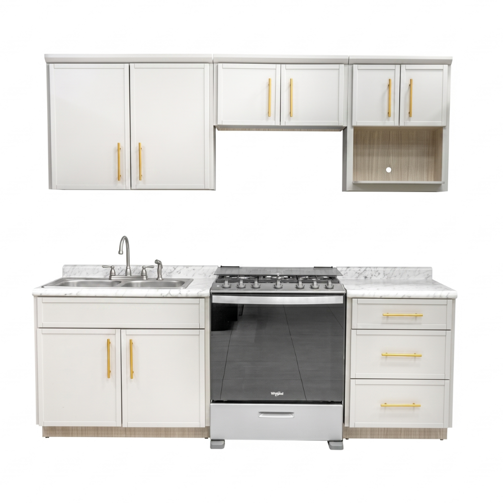 Cocina Integral Arizona 2.40 Mts 5 Pzs Incluye Tarja 1000005887