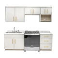 Cocina Integral Arizona 2.40 Mts 5 Pzs Incluye Tarja 1000005887
