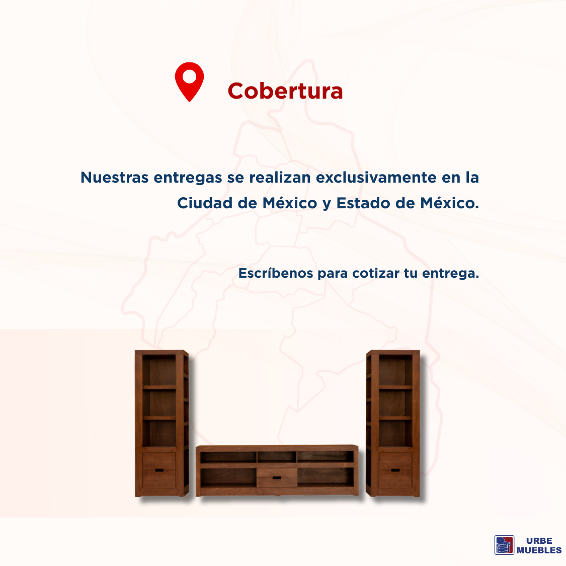 Centro De Entretenimiento Milán Libreros Color Nogal 1000011023