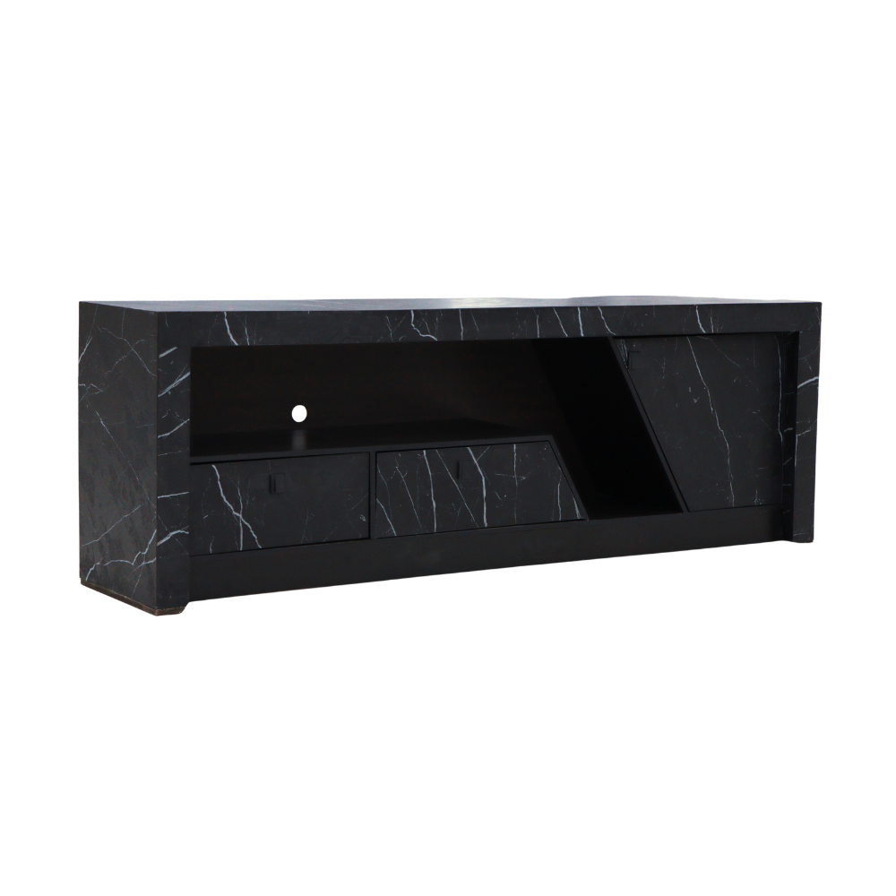 Mesa de TV Massimo Moderno 1.80m Color Negro 1000011033