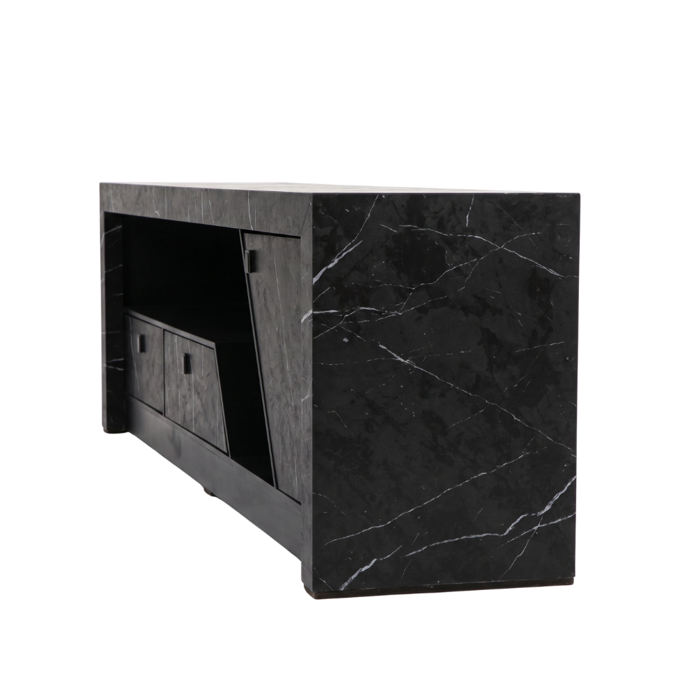 Mesa de TV Massimo Moderno 1.80m Color Negro 1000011033