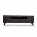 Mesa de TV Evano Moderna 2m Con Puertas Color Chocolate 1000011034