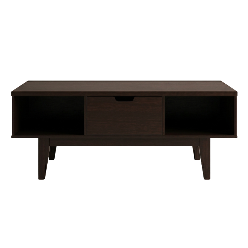 Mesa de Centro Bari Minimalista Color Chocolate 1000013448