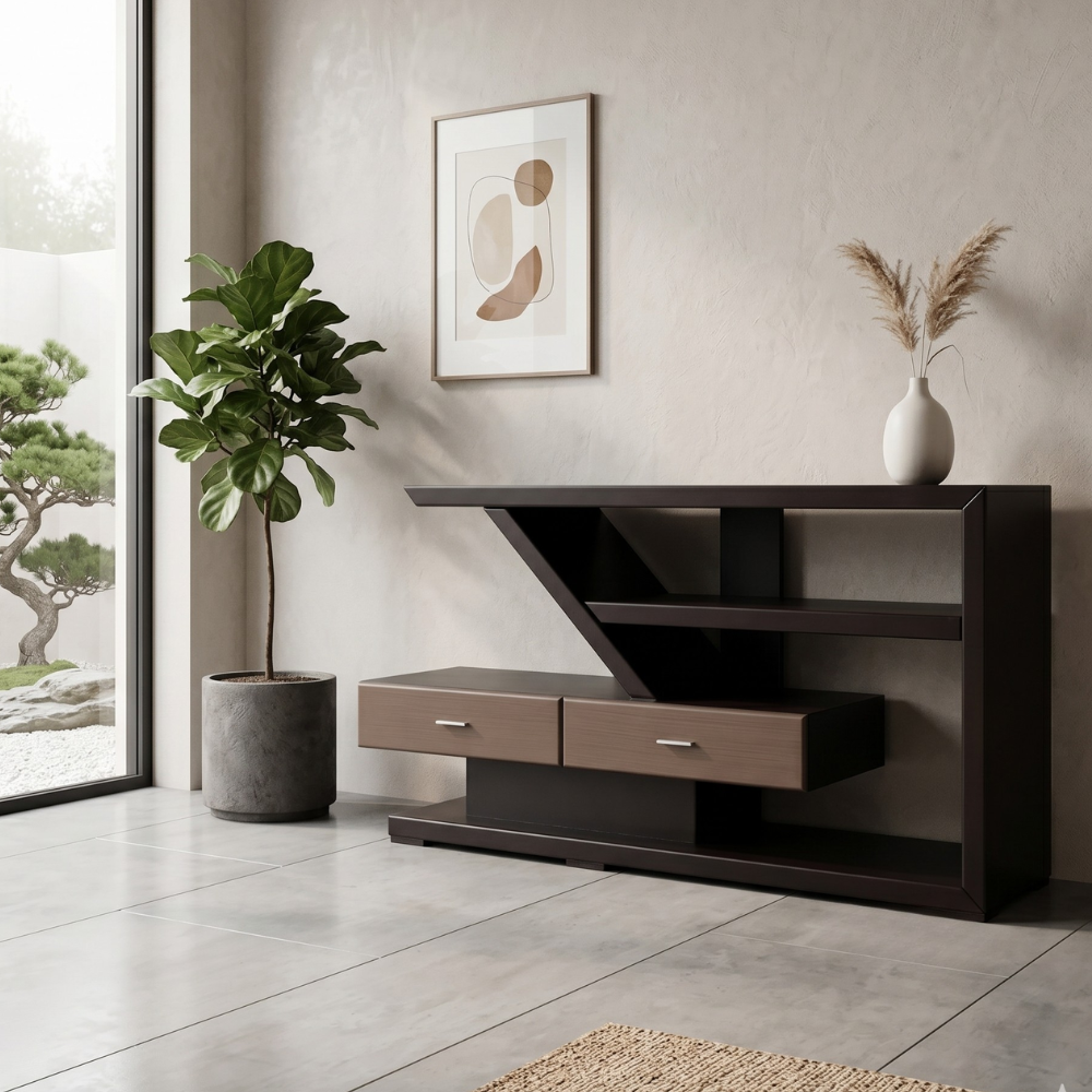 Mesa de TV Bangladesh 1.60m Color Chocolate  1000013817