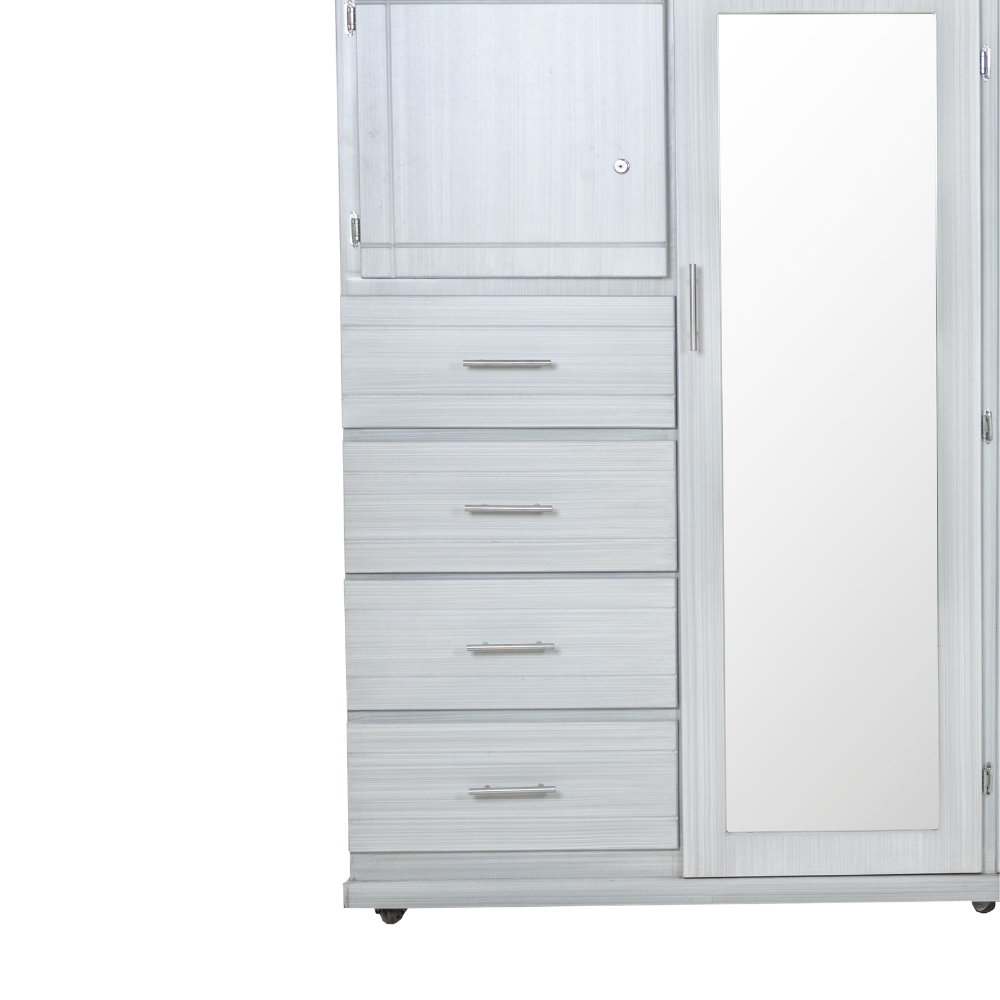 Ropero Mixto 9 Puertas con 4 Cajones Organizador de Ropa 1000018415