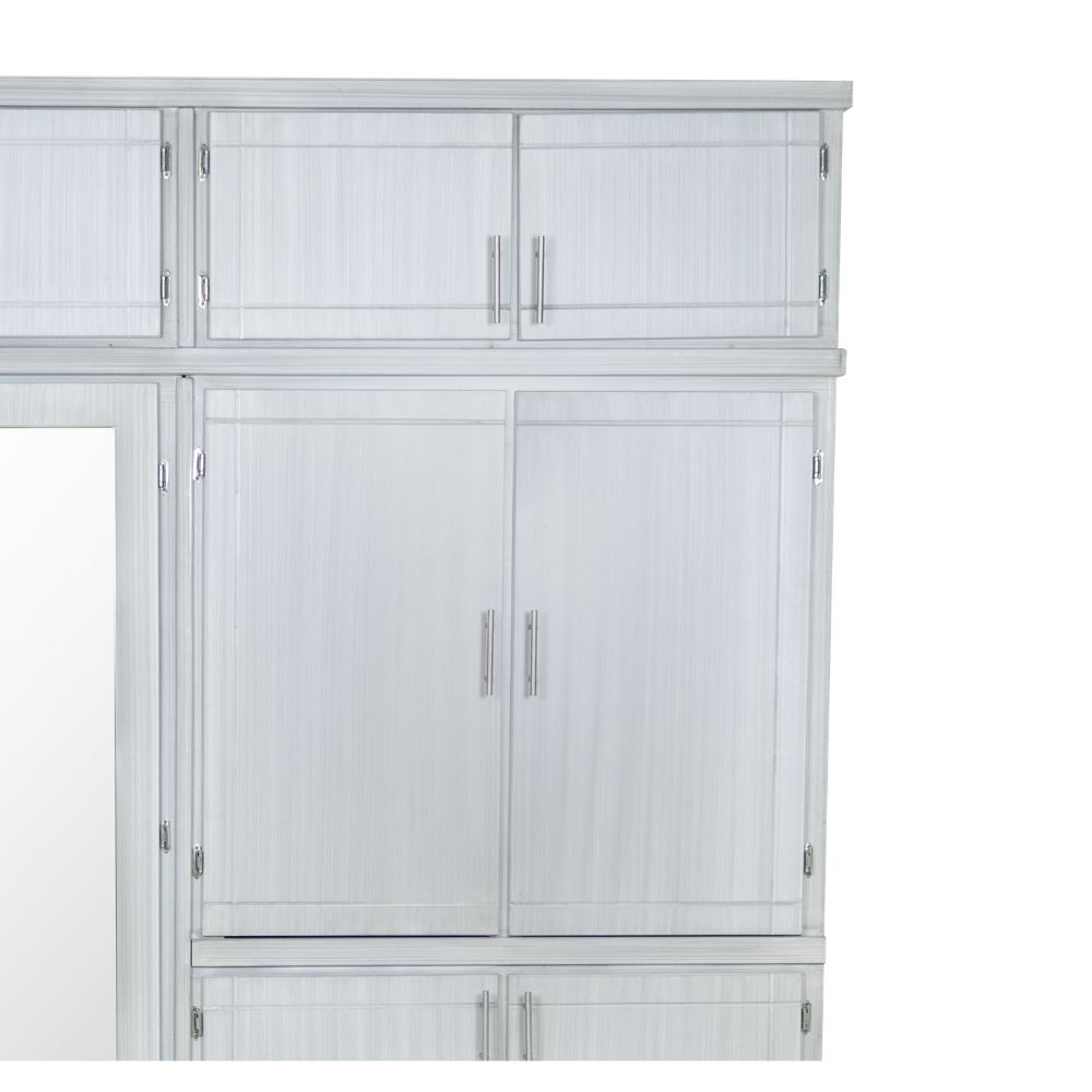 Ropero Mixto 9 Puertas con 4 Cajones Organizador de Ropa 1000018415
