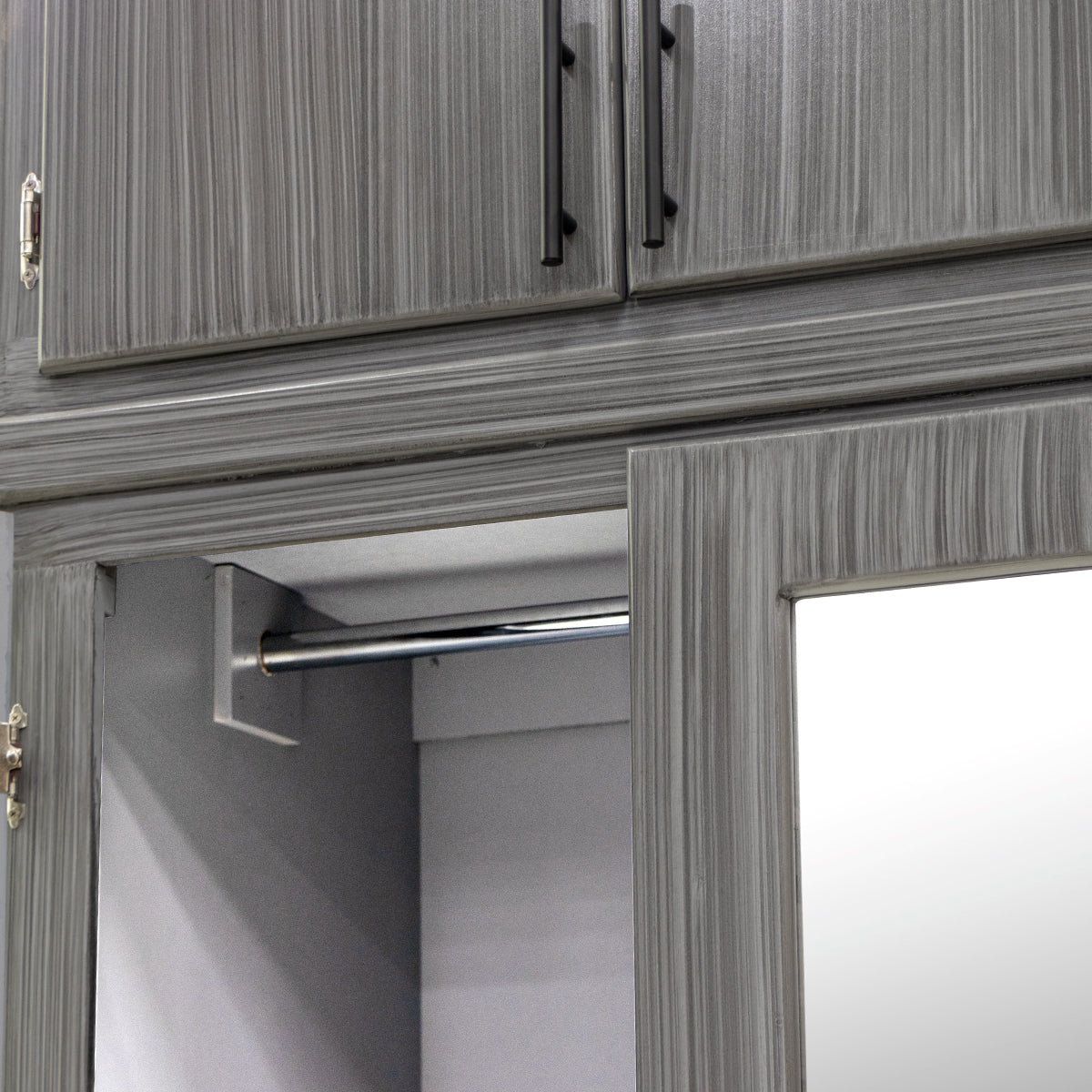 Ropero Compacto Organizador 80 cm para Ropa Color Gris 1000018419