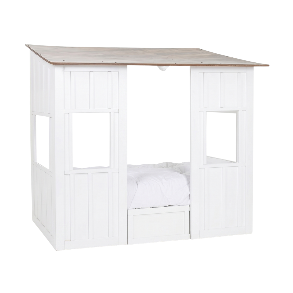 Recámara Infantil Tipo Casita Color Blanco 1000018518