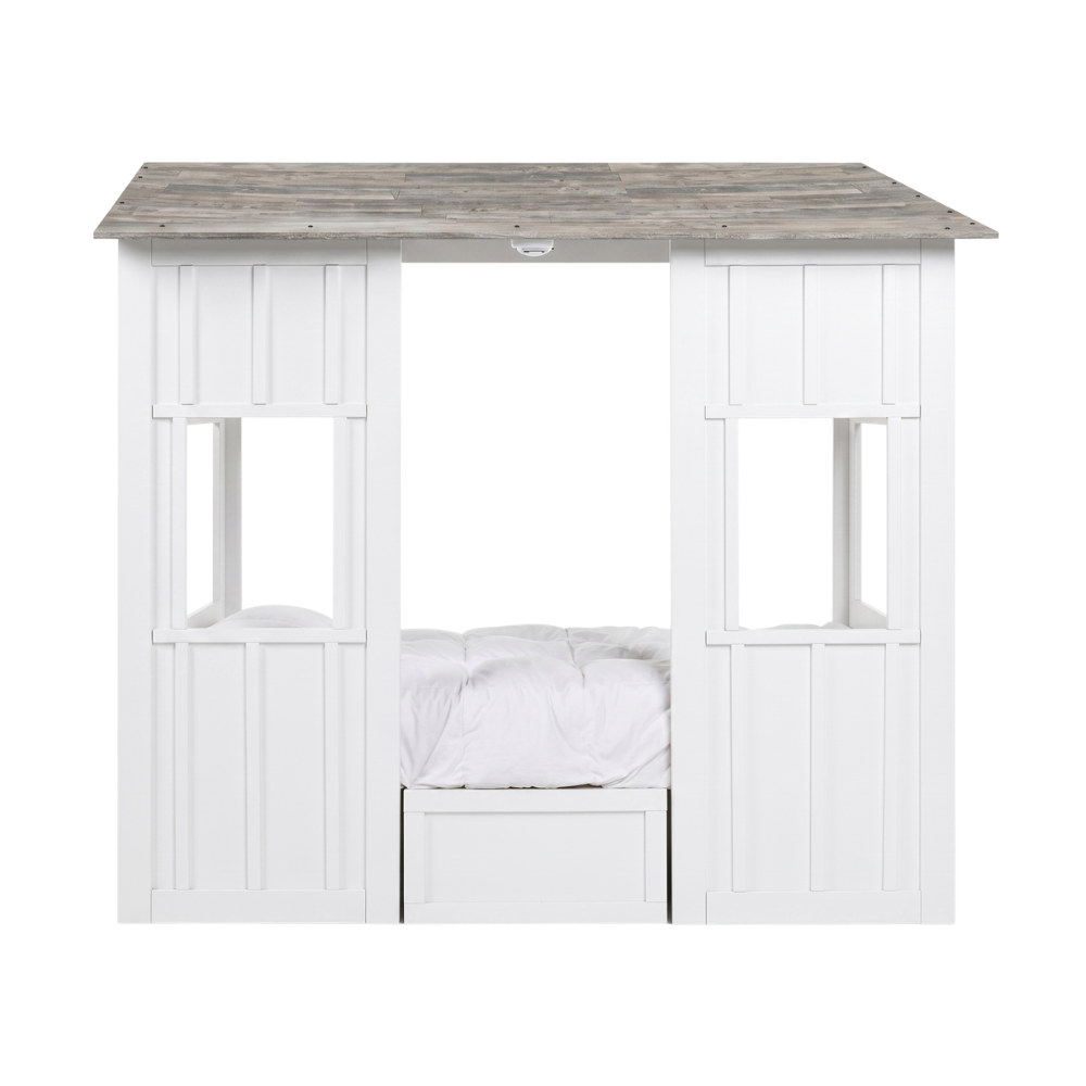Recámara Infantil Tipo Casita Color Blanco 1000018518