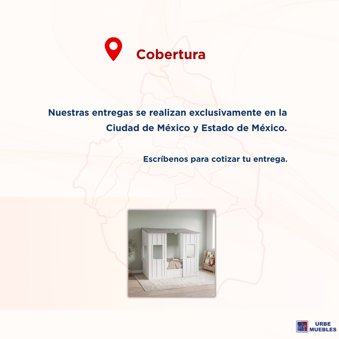 Recámara Infantil Tipo Casita Color Blanco 1000018518