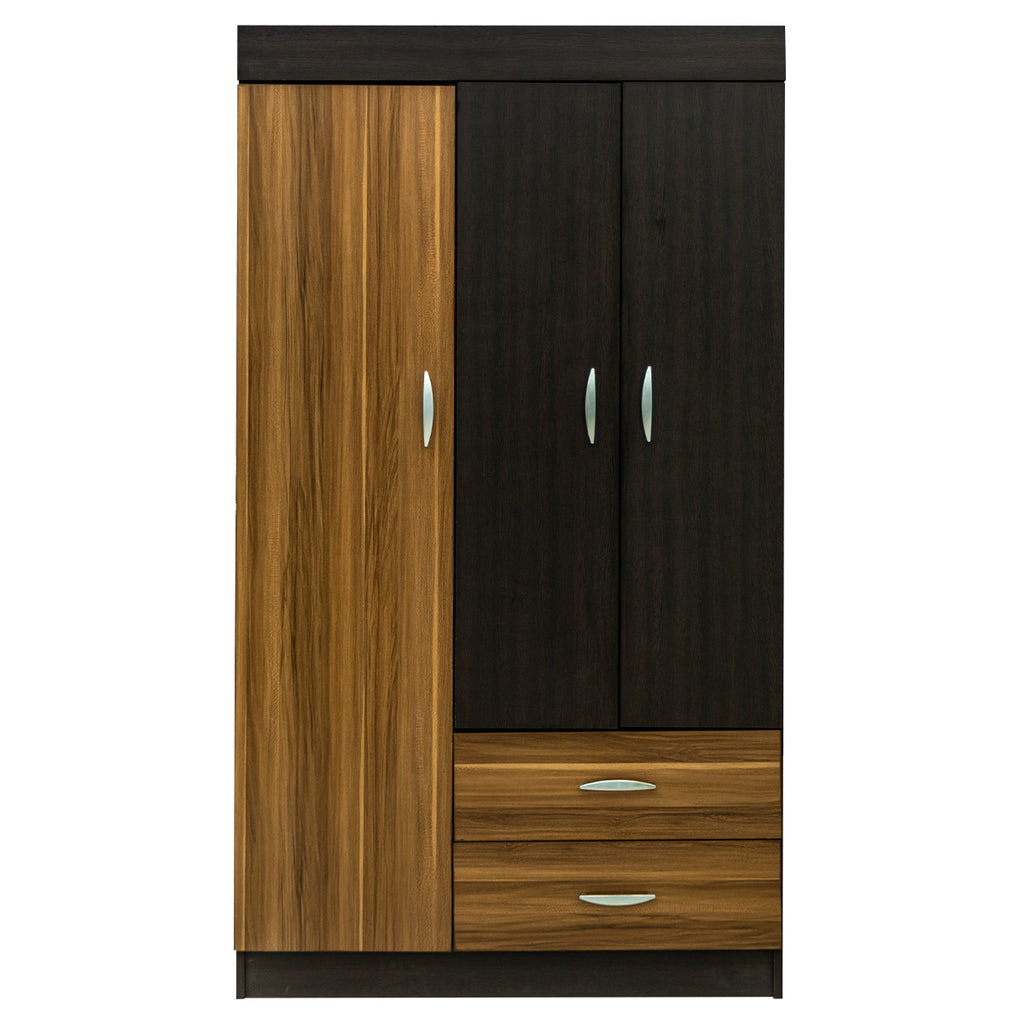 Ropero Sahara 3 Puertas con 2 Cajones Organizador de Ropa 1000018789
