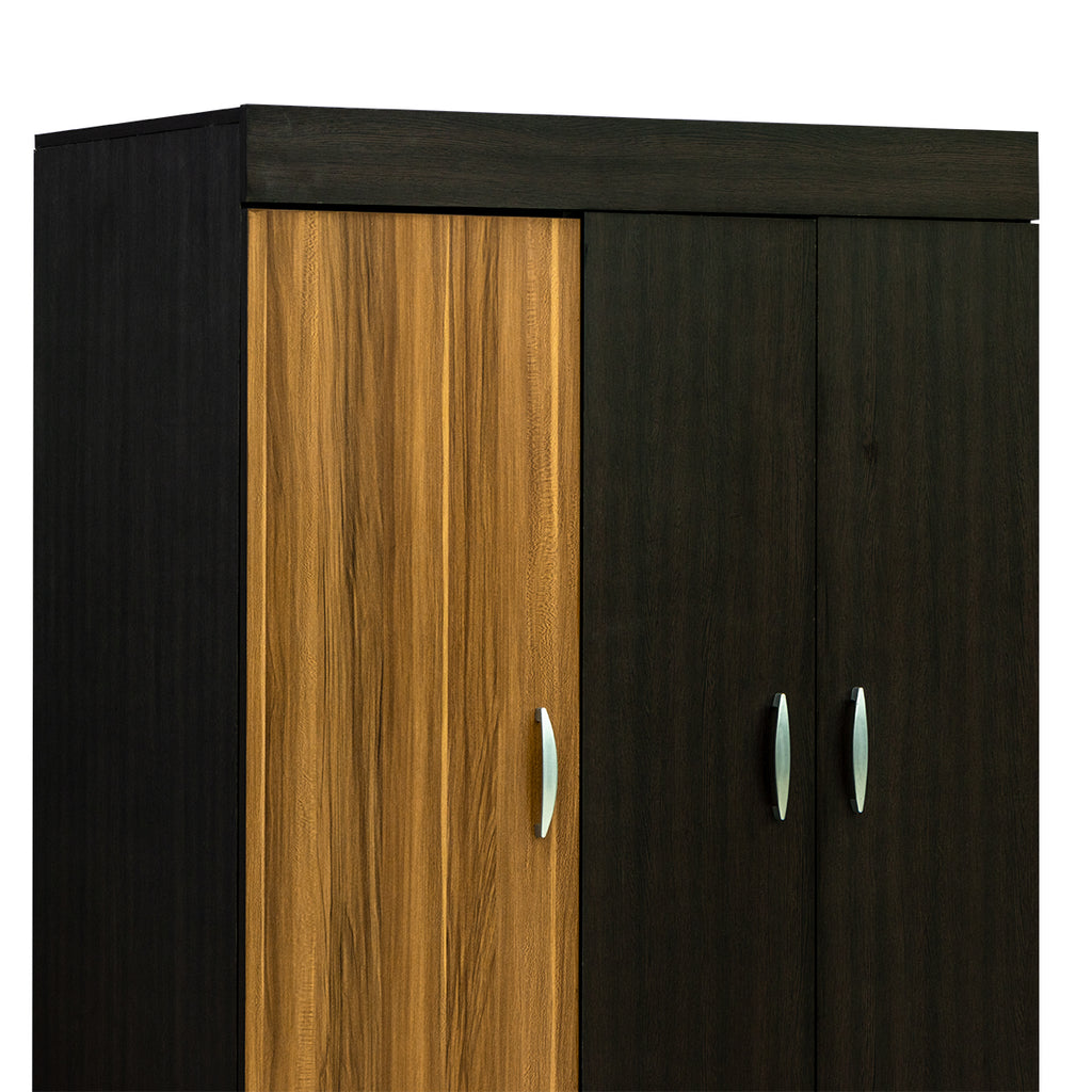 Ropero Sahara 3 Puertas con 2 Cajones Organizador de Ropa 1000018789