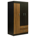 Ropero Sahara 3 Puertas con 2 Cajones Organizador de Ropa 1000018789
