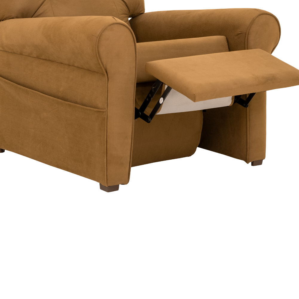 Sillon Reclinable Sagitario Confort Color Camel 1000019077