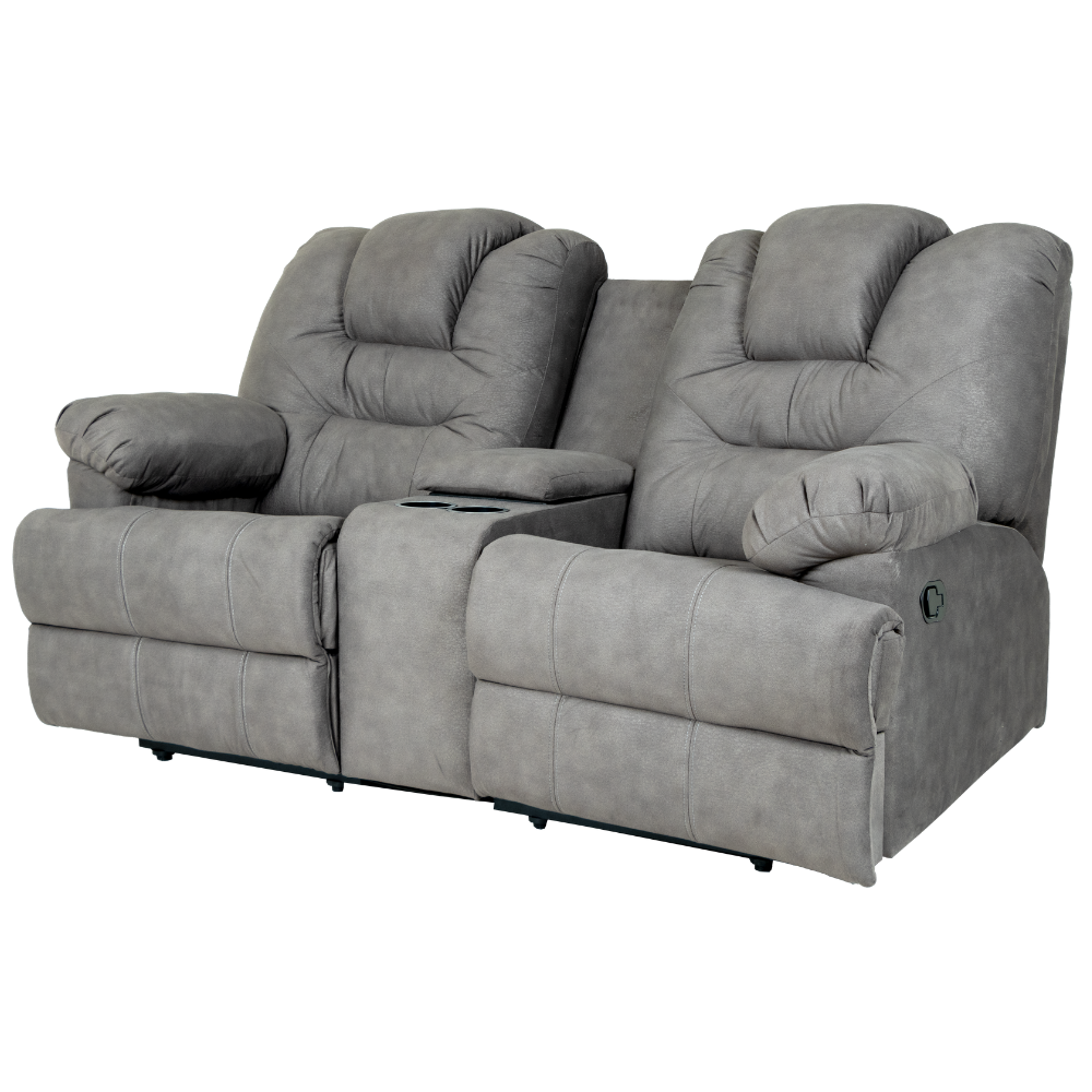 Sala Completa Reclinable (3-2-1) Ferrara 3 piezas Color Gris 1000020076