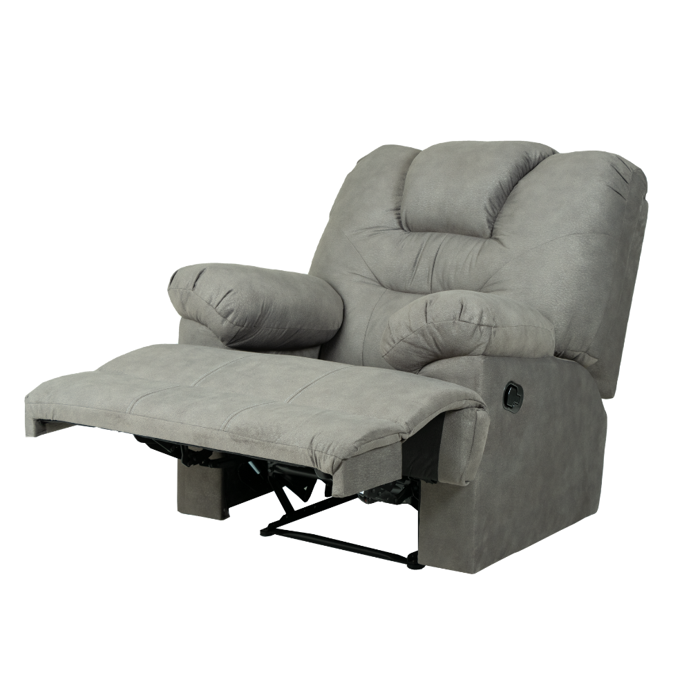 Sala Completa Reclinable (3-2-1) Ferrara 3 piezas Color Gris 1000020076