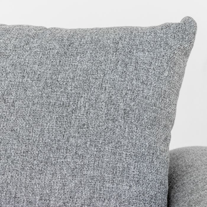 Sala Modular Blue De 3 Piezas Color Gris 1000020419