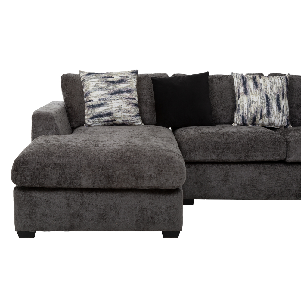 Sala Esquinera Hamilton con Chaise Color Gris 1000020433