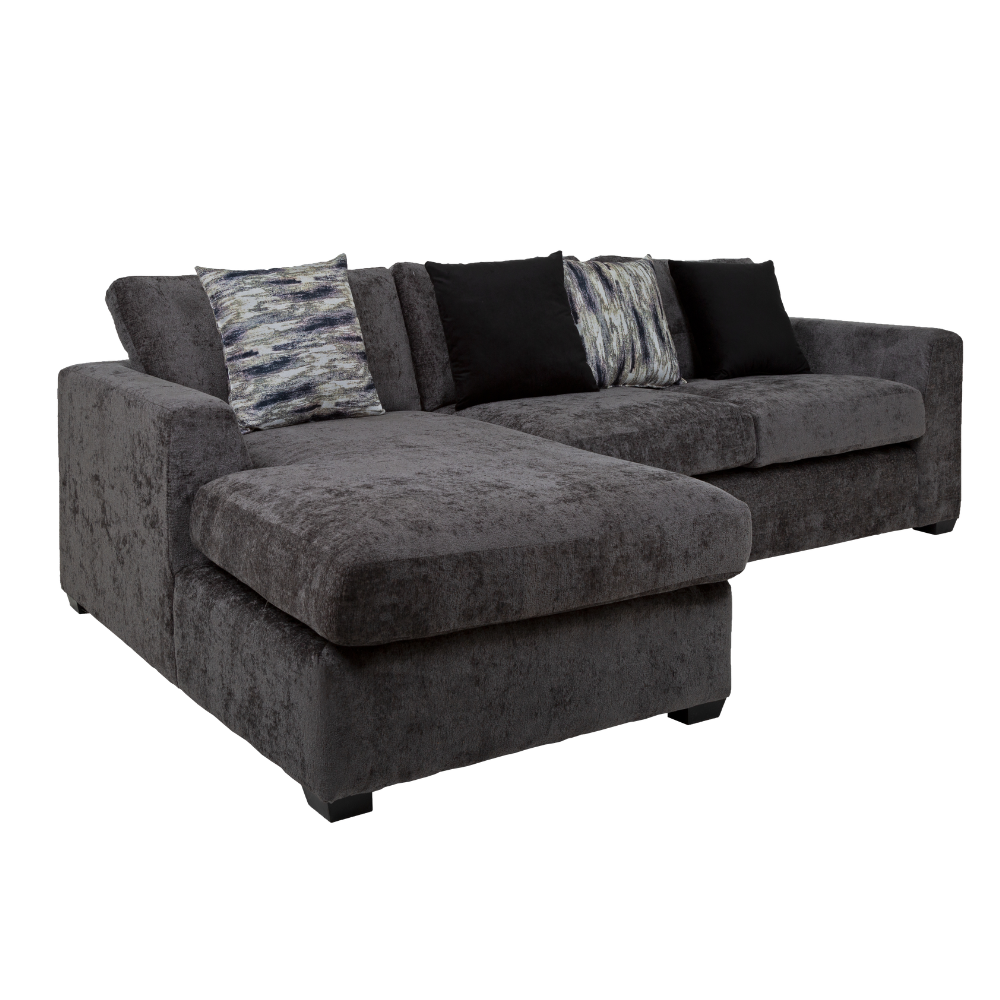 Sala Esquinera Hamilton con Chaise Color Gris 1000020433