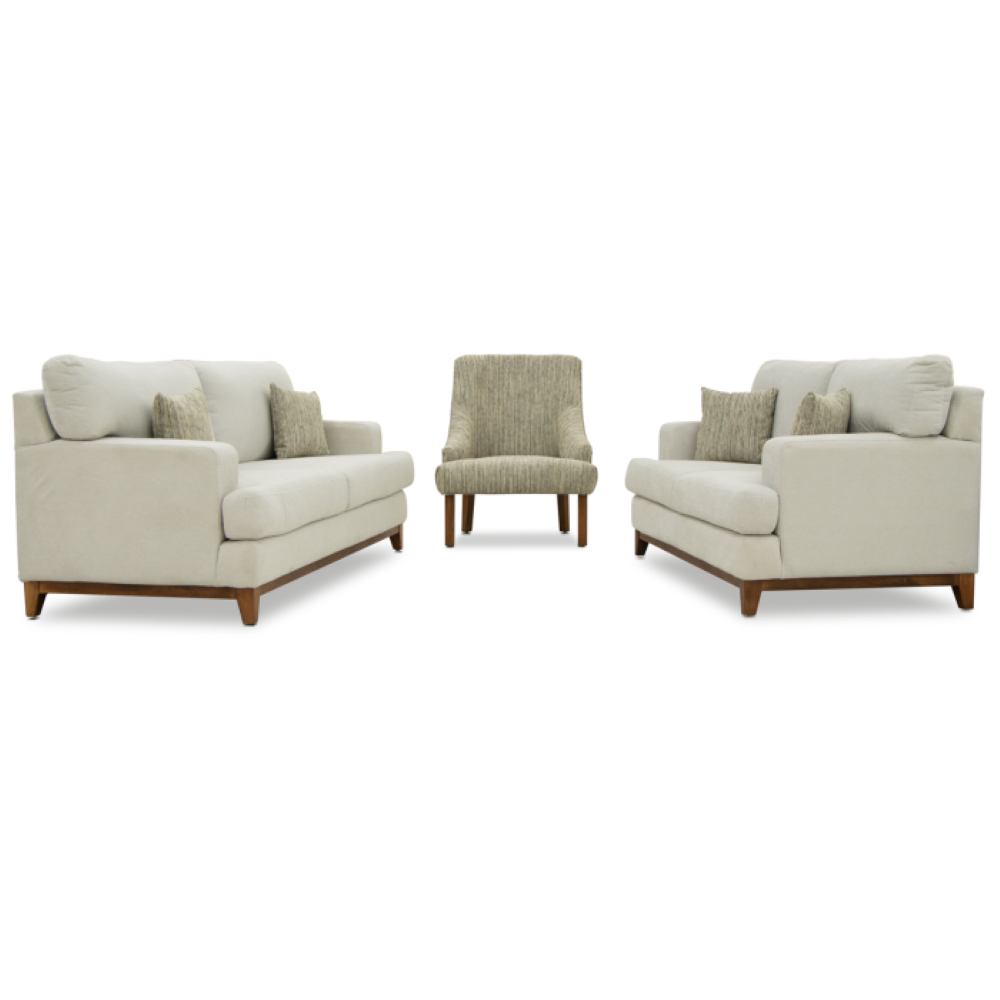 Sala Completa Florencia (3-2-1) 3 Piezas Sofa Love Seat y Sillon Arena 1000020872