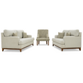 Sala Completa Florencia (3-2-1) 3 Piezas Sofa Love Seat y Sillon Arena 1000020872