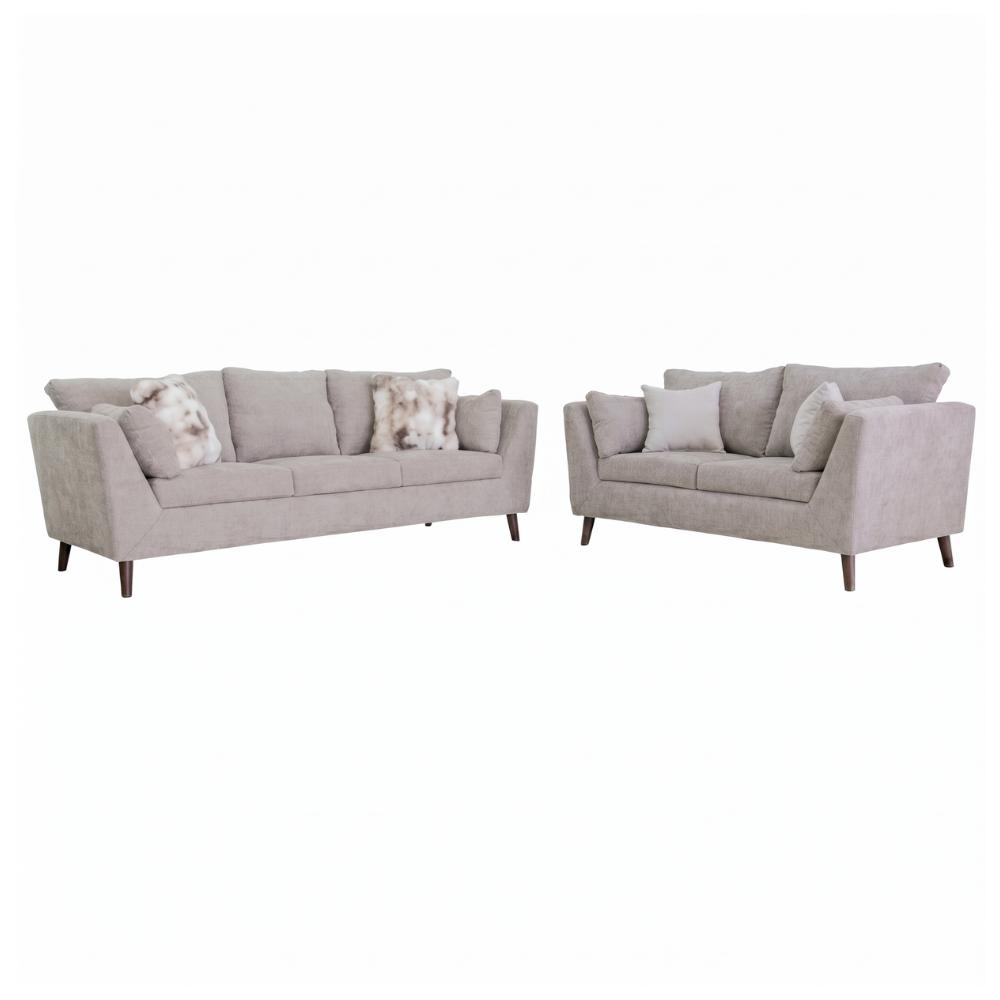 Sala Completa Isabella Minimalista 2 piezas (3-2) Color Beige 1000021523