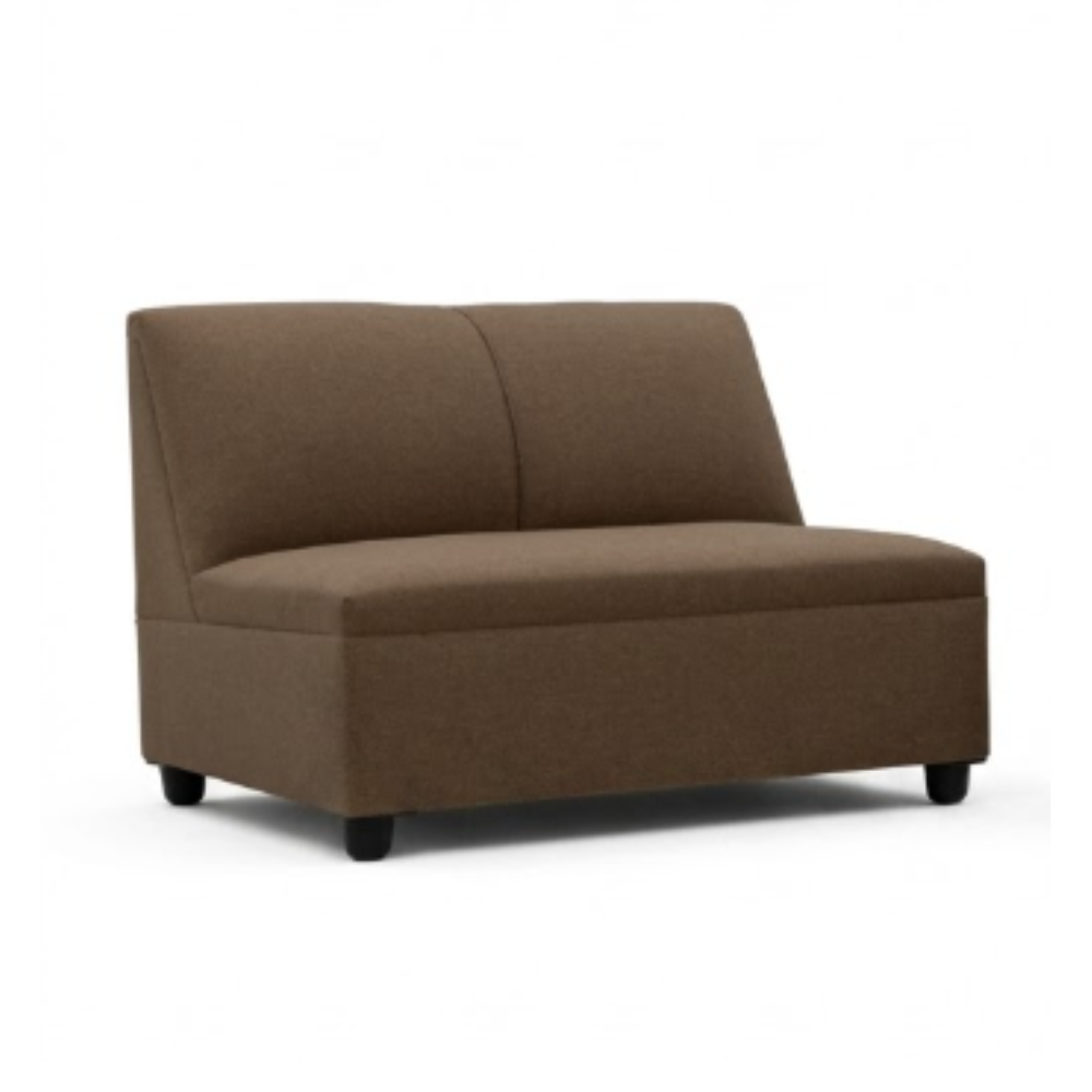 Sala Modular Katy 2 Love Seats Color Café 1000021554