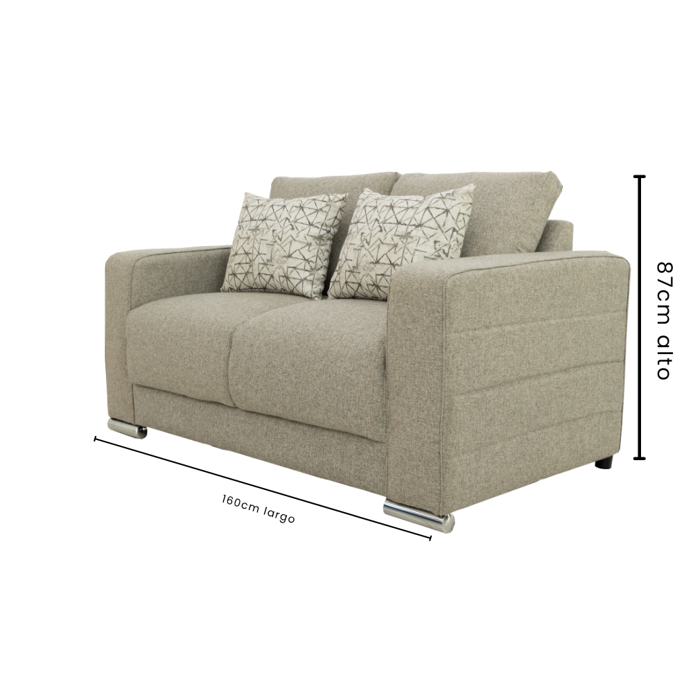 Sala Completa Julie (3-2-1) 3 piezas Color Beige 1000021617