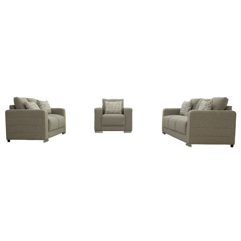 Sala Completa Julie (3-2-1) 3 piezas Color Beige 1000021617