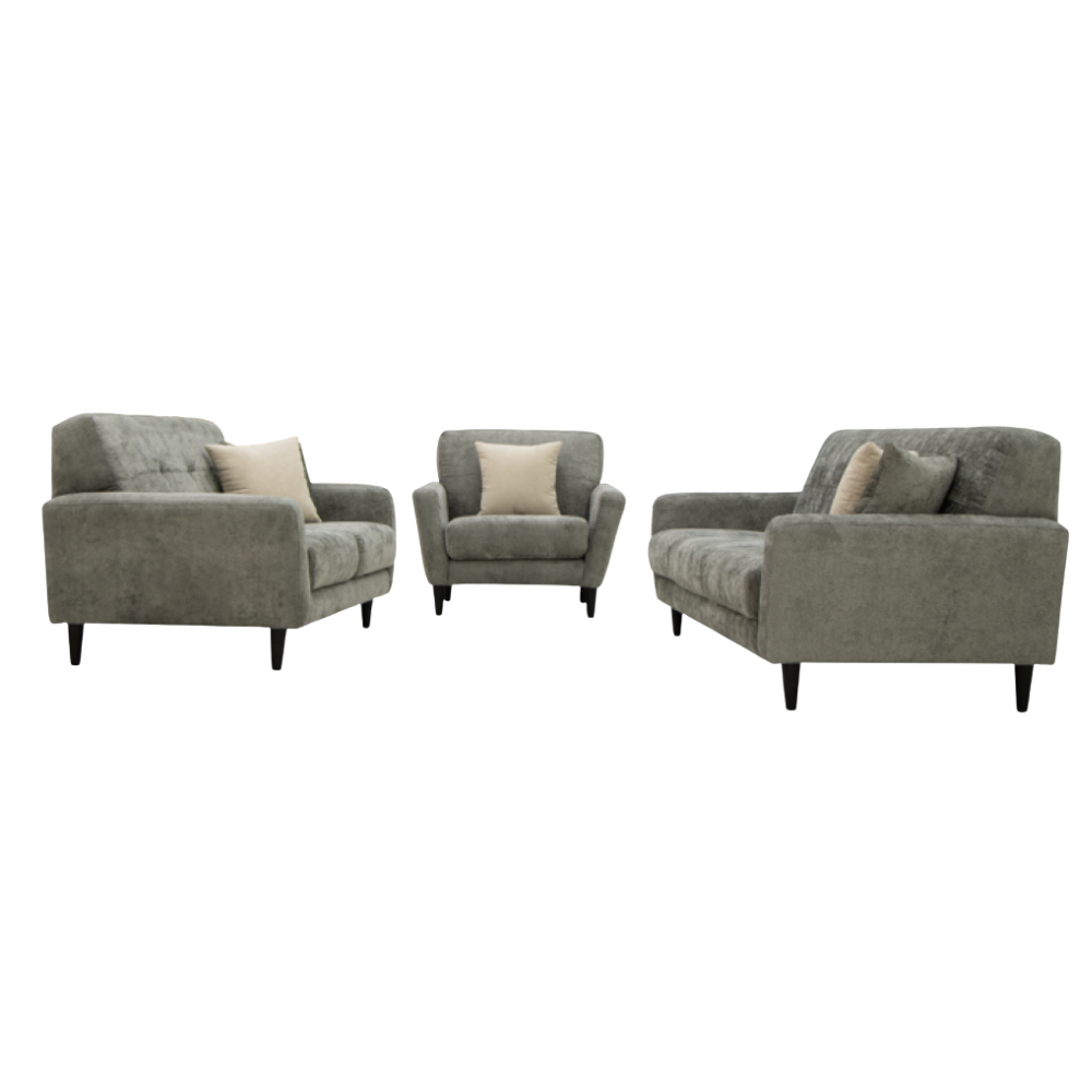 Sala Completa ena (3-2-1)  3 Piezas Sofa Love Seat y Sillon 1000021665