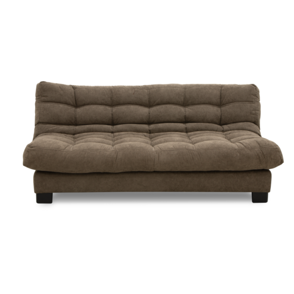 Sofa Cama Reclinable Bristol Capitonado 3 Plazas Chocolate 1000021667